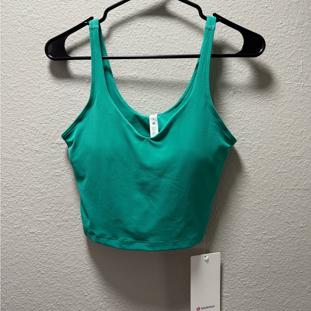 Lululemon Athletica Green Tank Top